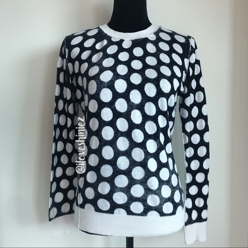 •Michael Kors• Distressed Crew Neck Sweater S